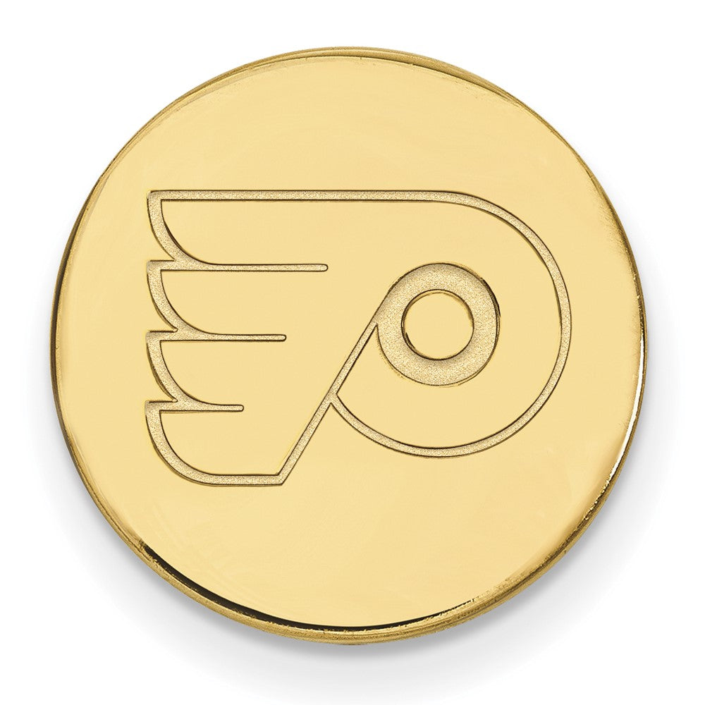 14k Gold NHL LogoArt Philadelphia Flyers Lapel Pin