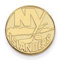 14k Gold NHL LogoArt New York Islanders Lapel Pin