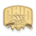 14k Gold LogoArt Ohio University Lapel Pin