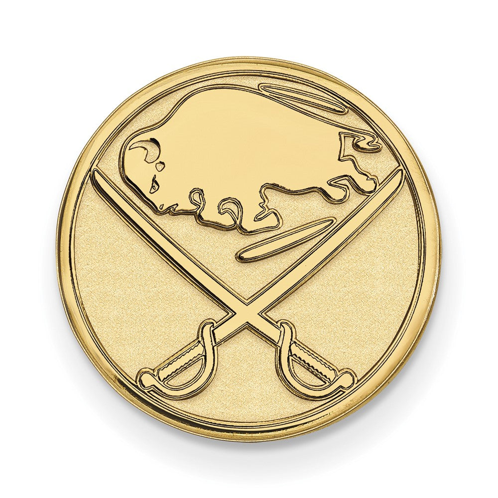 14k Gold NHL LogoArt Buffalo Sabres Lapel Pin