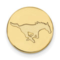 Sterling Silver Gold-plated LogoArt Southern Methodist University Mustang Lapel Pin