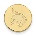 14k Gold LogoArt Texas State University Bobcat Lapel Pin