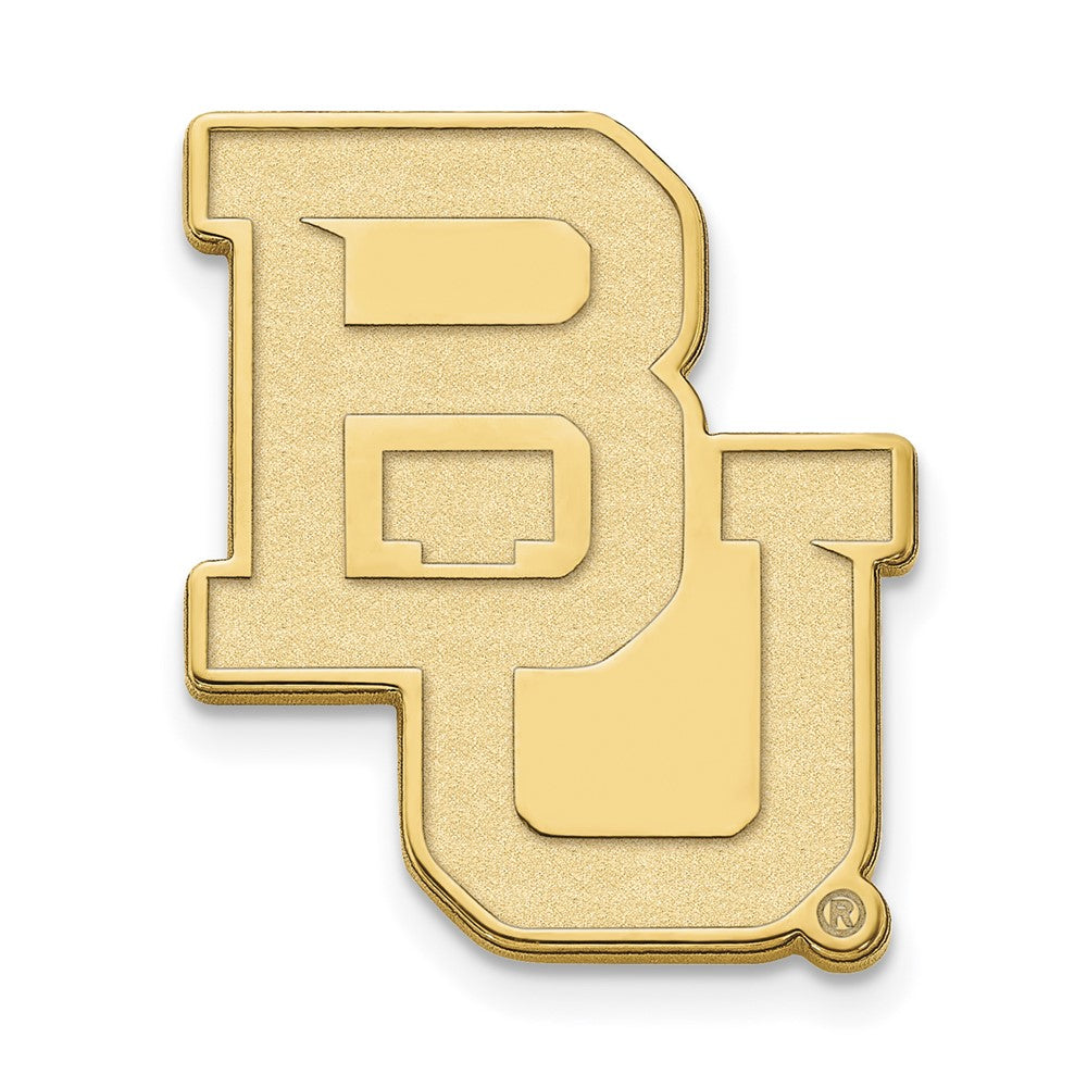 14k Gold LogoArt Baylor University Bears Lapel Pin
