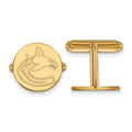 14k Gold NHL LogoArt Vancouver Canucks Cuff Links