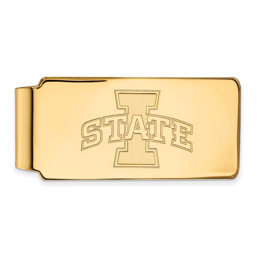 10k Gold LogoArt Iowa State University Money Clip