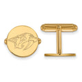 14k Gold NHL LogoArt Nashville Predators Cuff Links