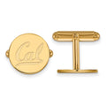 14k Gold LogoArt University of California Berkeley Cuff Links