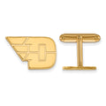 Sterling Silver Gold-plated LogoArt University of Dayton Cuff Links