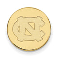 14k Gold LogoArt University of North Carolina N-C Lapel Pin