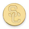 Sterling Silver Gold-plated University of Southern California S-C Lapel Pin
