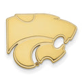 14k Gold LogoArt Kansas State University Wildcat Lapel Pin