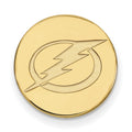 14k Gold NHL LogoArt Tampa Bay Lightning Lapel Pin