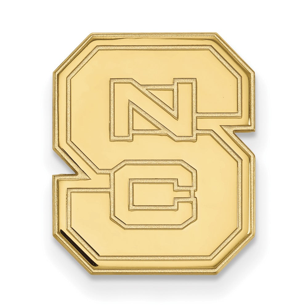 14k Gold LogoArt North Carolina State University N-C-S Lapel Pin