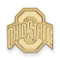 Sterling Silver Gold-plated LogoArt The Ohio State University Lapel Pin