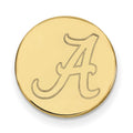 14k Gold LogoArt University of Alabama Letter A Lapel Pin