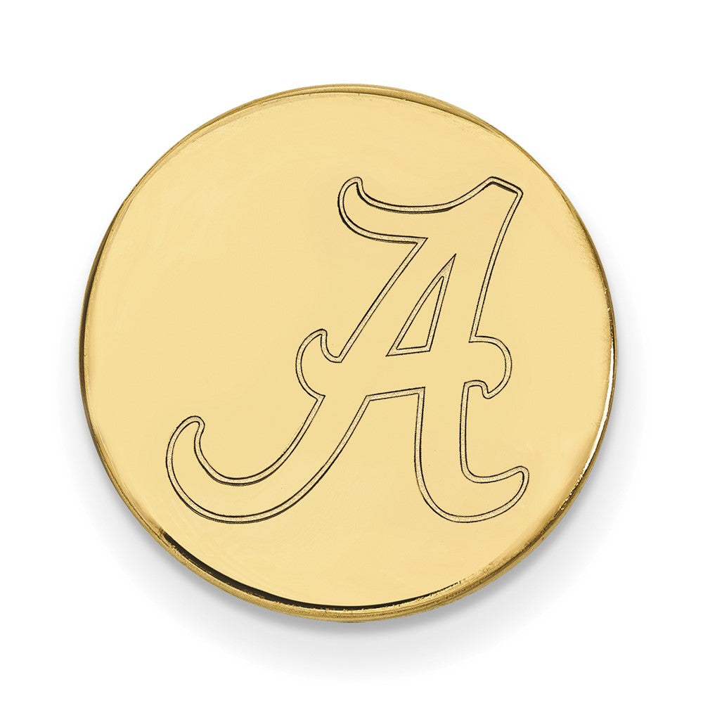 14k Gold LogoArt University of Alabama Letter A Lapel Pin