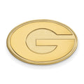 Sterling Silver Gold-plated LogoArt University of Georgia Letter G Lapel Pin