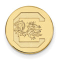 Sterling Silver Gold-plated LogoArt University of South Carolina Lapel Pin