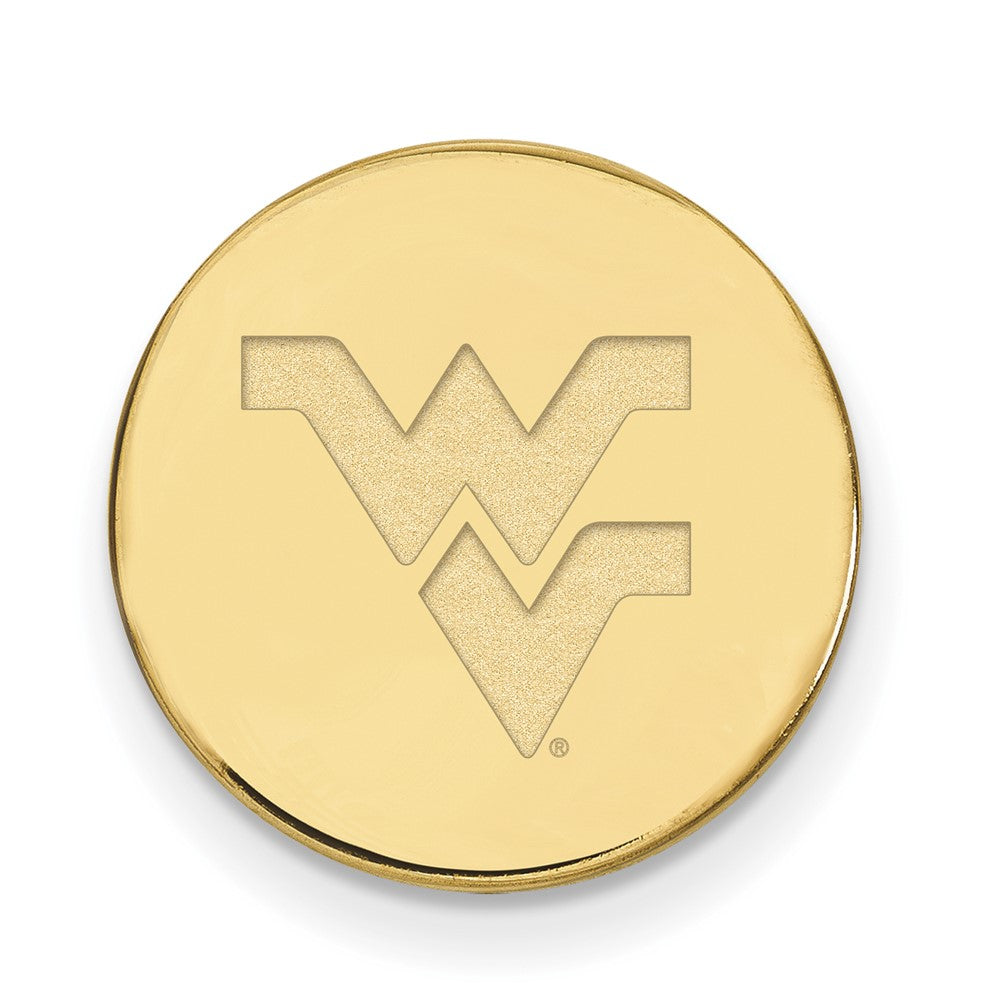 14k Gold LogoArt West Virginia University W-V Lapel Pin