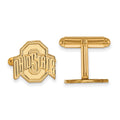 14k Gold LogoArt The Ohio State University Cuff Links