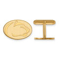 14k Gold LogoArt Penn State University Lion Cuff Links