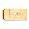 10k Gold NHL LogoArt Philadelphia Flyers Money Clip