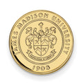 14k Gold LogoArt James Madison University Crest Lapel Pin