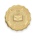 Sterling Silver Gold-plated LogoArt Central Michigan University Crest Lapel Pin