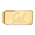 10k Gold LogoArt University of California Berkeley Cal Money Clip