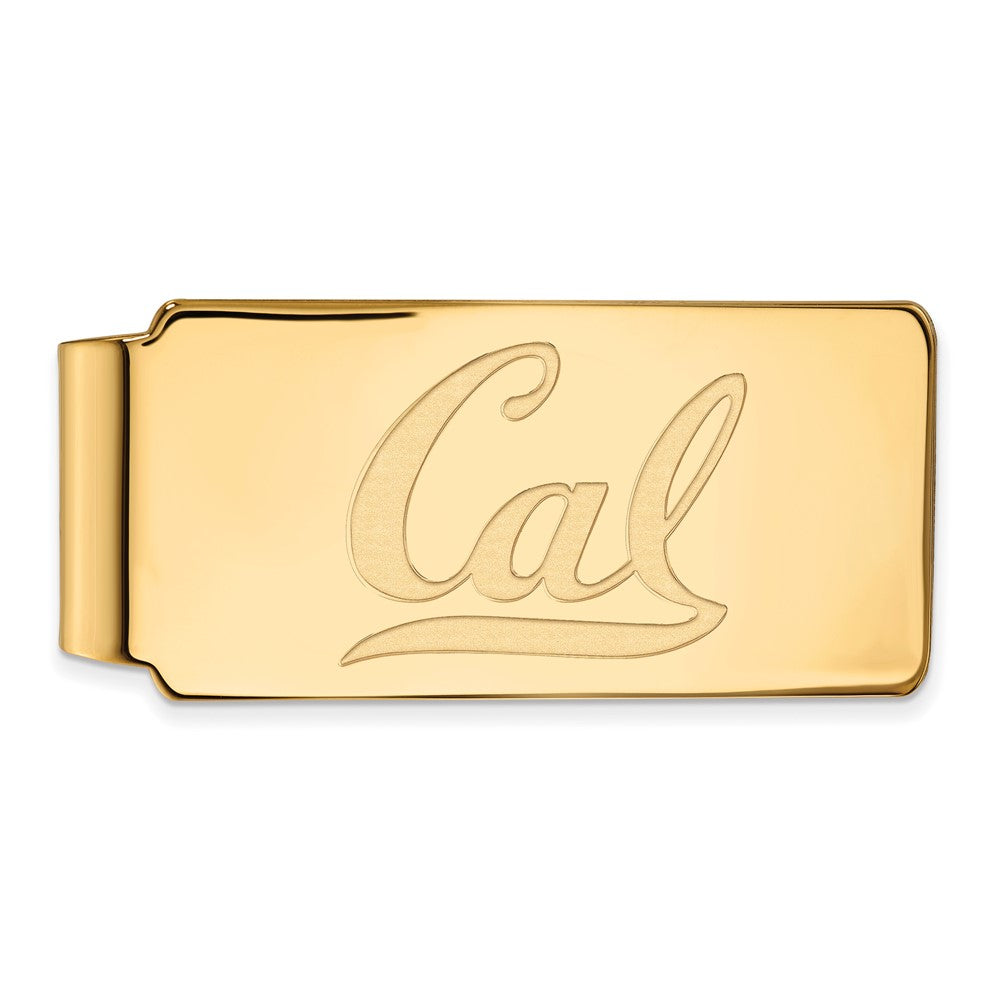 10k Gold LogoArt University of California Berkeley Cal Money Clip