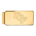 10k Gold LogoArt University of Central Florida U-C-F Money Clip