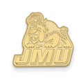 14k Gold LogoArt James Madison University Lapel Pin