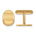 14k Gold LogoArt Coastal Carolina University Crest Cuff Links