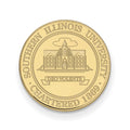 14k Gold LogoArt Southern Illinois University Crest Lapel Pin