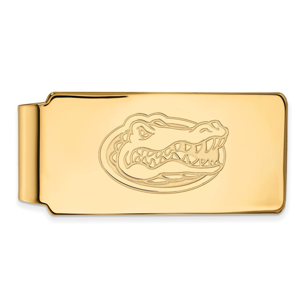 10k Gold LogoArt University of Florida Gator Money Clip