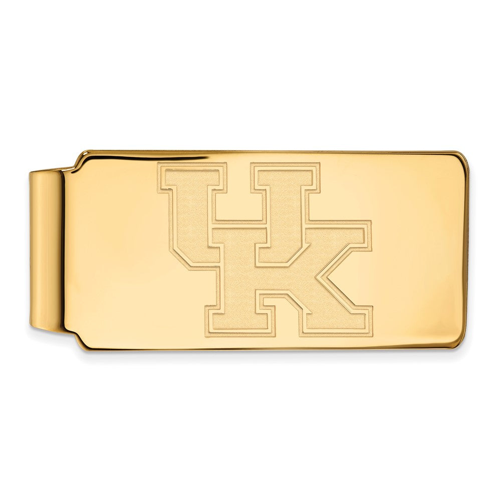 10k Gold LogoArt University of Kentucky U-K Money Clip