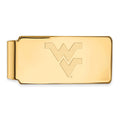 10k Gold LogoArt West Virginia University W-V Money Clip