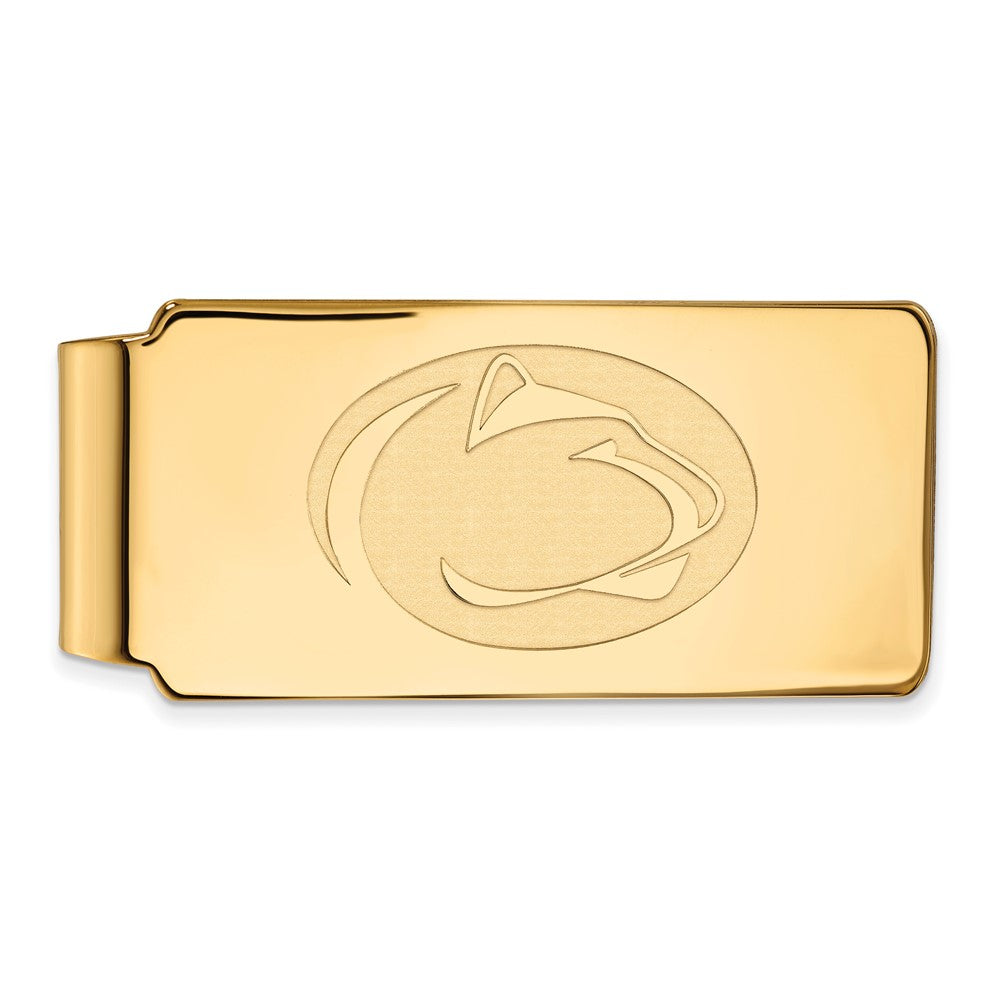 10k Gold LogoArt Penn State University Lion Money Clip