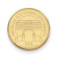 14k Gold LogoArt Georgia Southern University Crest Lapel Pin