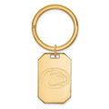 Sterling Silver Gold-plated LogoArt Penn State University Lion Key Ring