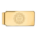 10k Gold LogoArt University of North Dakota Crest Money Clip