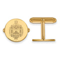 14k Gold LogoArt US Naval Academy Crest Cuff Links