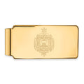 10k Gold LogoArt US Naval Academy Crest Money Clip