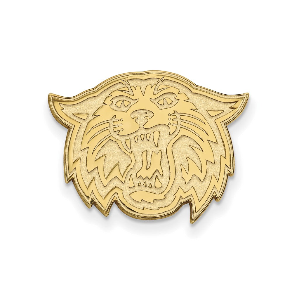 Sterling Silver Gold-plated LogoArt Villanova University Wildcat Lapel Pin