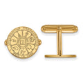 14k Gold LogoArt University of Nebraska Crest Cuff Links