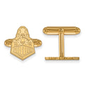 14k Gold LogoArt Purdue University Boilermakers Train Logo Cuff Links