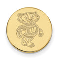 14k Gold LogoArt University of Wisconsin Badger Lapel Pin