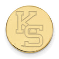 14k Gold LogoArt Kansas State University K-S Lapel Pin