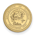 14k Gold LogoArt University of Illinois Crest Lapel Pin