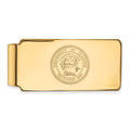 10k Gold LogoArt University of Illinois Crest Money Clip